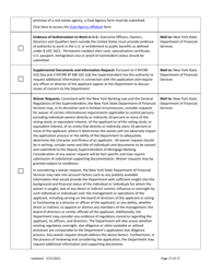 Ny Mortgage Banker License New Application Checklist (Company) - New York, Page 17