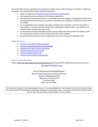 Ny Mortgage Banker License New Application Checklist (Company) - New York, Page 3