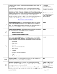 Ny Mortgage Banker License New Application Checklist (Company) - New York, Page 5