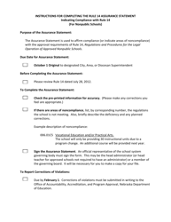 Form NDE08-029 Assurance Statement for Approved School Systems - Nebraska, Page 2