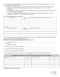 Form 126 Application for Liquor License - Farm Winery - Nebraska, Page 7