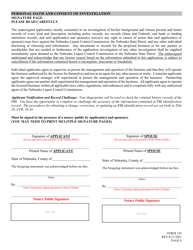 Form 126 Application for Liquor License - Farm Winery - Nebraska, Page 8