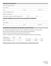 Form 130 Application for Liquor License - Microdistillery - Nebraska, Page 4