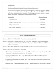 Instructions for Form RTP-13A Application for Senior Citizen or Disability Rent Increase Exemption - New York, Page 3