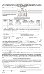 Form RTP-8 &quot;Renewal Lease Form&quot; - New York
