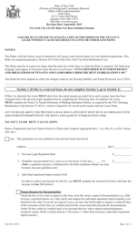 Form RA-LR1 New York City Lease Rider for Rent Stabilized Tenants - New York