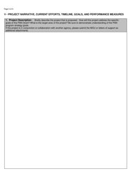 Project Safe Neighborhoods Grant Funds Request - North Dakota, Page 5