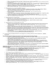 Transfer Checklist - Nebraska, Page 2