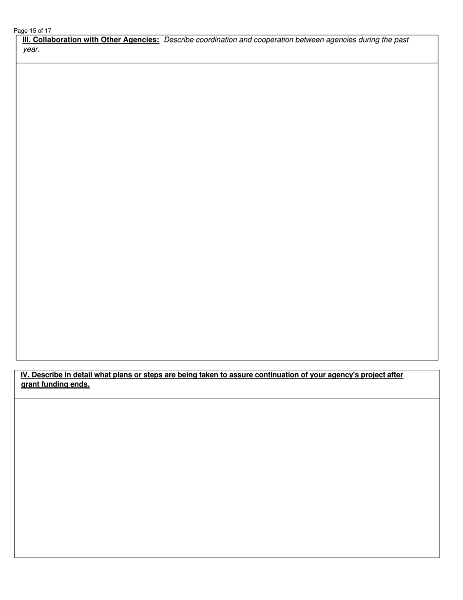 Jag and Lottery Grant Application - North Dakota, Page 15