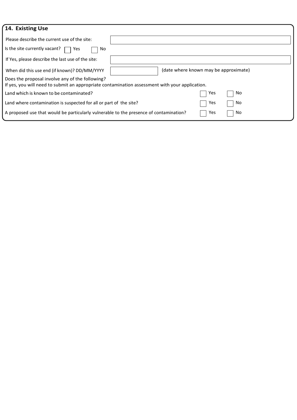 Application for Outline Planning Permission With All Matters Reserved - United Kingdom, Page 8