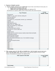 Form 032-04-0092-00-ENG Virginia Worksheet for Assessing and Negotiating Adoption Assistance - Virginia, Page 3
