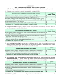 Form 032-04-0092-00-ENG Virginia Worksheet for Assessing and Negotiating Adoption Assistance - Virginia, Page 5