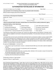 Form DD-525 FORPDF Application for Eligibility Determination - Arizona, Page 4