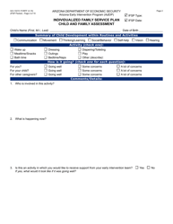 Form GCI-1021A Individualized Family Service Plan - Packet - Arizona, Page 4