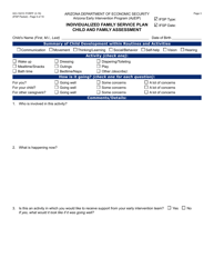 Form GCI-1021A Individualized Family Service Plan - Packet - Arizona, Page 5