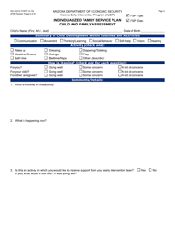 Form GCI-1021A Individualized Family Service Plan - Packet - Arizona, Page 6