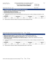 Form GCI-1021A Individualized Family Service Plan - Packet - Arizona, Page 9