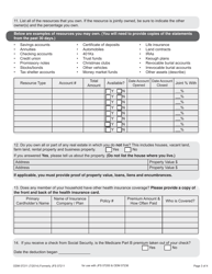Form ODM07211 Medicaid Buy-In for Workers With Disabilities (Mbiwd) Addendum - Ohio, Page 3
