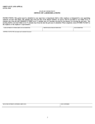 Form PER-144 Grievance and Appeal Packet - Connecticut, Page 2