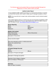 Liability Incident Report - Nunavut, Canada, Page 2