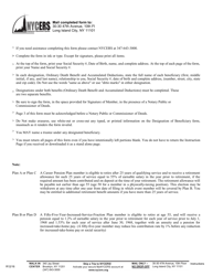 Form F101 Application for Membership - Tier 1 and 2 Members - New York City, Page 4