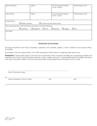Form CERT-129 Exemption for Items Used Directly in the Biotechnology Industry - Connecticut, Page 2