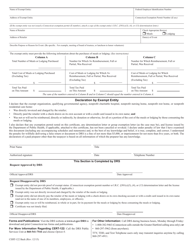 Form CERT-122 Refund of Tax Paid on Purchases of Meals or Lodging by Exempt Entities - Connecticut, Page 2