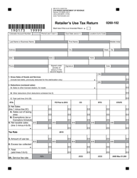 Form DR0173 Retailer&#039;s Use Tax Return - Colorado, Page 4