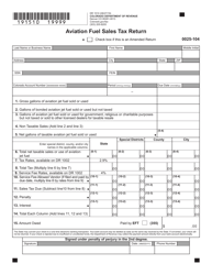 Form DR1510 Aviation Fuel Sales Tax Return - Colorado, Page 2