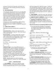 Instructions for Form S-1 Surety Company Annual Report, Page 2