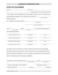 Form 2 Notice of Filing of Petition for Certificate of Rehabilitation Pardon - California, Page 2
