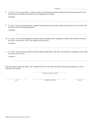 Form DC-540 Guardian Ad Litem Certification - Virginia, Page 2