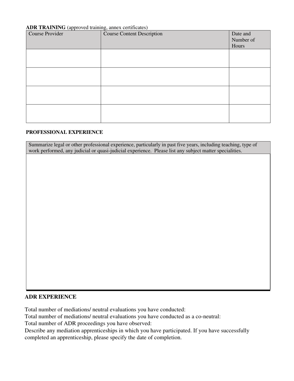 Commercial Roster Application - Nassau County, New York, Page 3