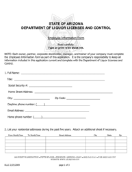 Application for in-House Title 4 Training Course Program - Arizona, Page 3