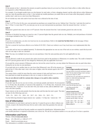 Form UT-1 Individual Use Tax Return - Minnesota, Page 3