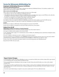 Minnesota Income Tax Withholding Instruction Booklet - Minnesota, Page 6