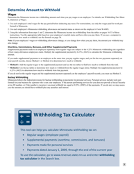 Minnesota Income Tax Withholding Instruction Booklet - Minnesota, Page 7