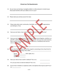 Virtual Jury Trial Questionnaire - Sample - Minnesota, Page 3