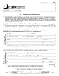 Form F626 Application for Disability Retirement 22-year Plan Members Enhanced Disability Benefit Participants Only - New York City, Page 3