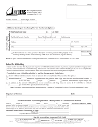 Form F625 Application for Disability Retirement - 22-year Plan Members - New York City, Page 4