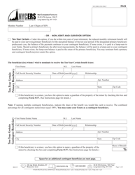 Form F624 Application for Disability Retirement Tier 6 63/10 and Special Plan Members - New York City, Page 3