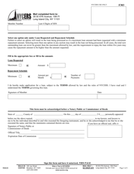 Form F303 Application for Loan Against Additional Member Contributions (Amcs) Tier 1 and Tier 2 Members - New York City, Page 2