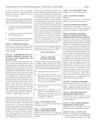 Instructions for Form CR-A Commercial Rent Tax Return - New York City, Page 5