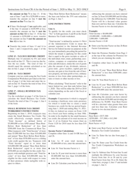 Instructions for Form CR-A Commercial Rent Tax Return - New York City, Page 6