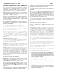 Instructions for Form NYC-2.5 Computation of Receipts Factor - New York City, Page 3