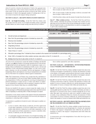 Instructions for Form NYC-2.5 Computation of Receipts Factor - New York City, Page 7