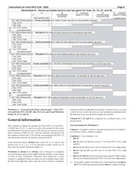 Instructions for Form NYC-2.5A Computation of Receipts Factor - New York City, Page 9