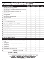 Income Worksheet - Rent Freeze Program - New York City (Haitian Creole), Page 2