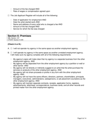 Theatrical Employment Agency Self-certification - New York City, Page 8
