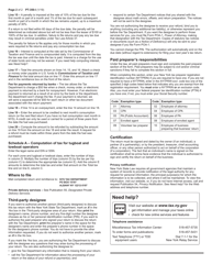 Instructions for Form PT-350 Petroleum Business Tax Return for Fuel Consumption - Commercial Vessels - New York, Page 2